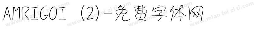 AMRIGOI (2)字体转换